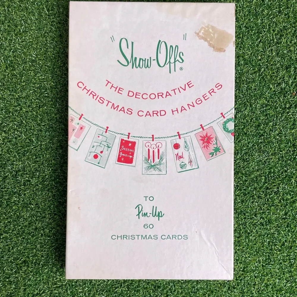 Vintage Show-Offs Decorative Christmas Card Hangers